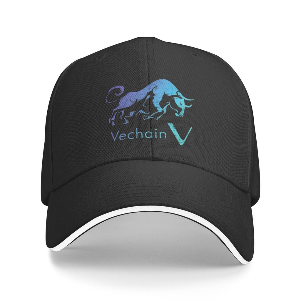 Vechain In A Bullrun Vet Crypto Blockchain Technology Token Top Selling Baseball Cap