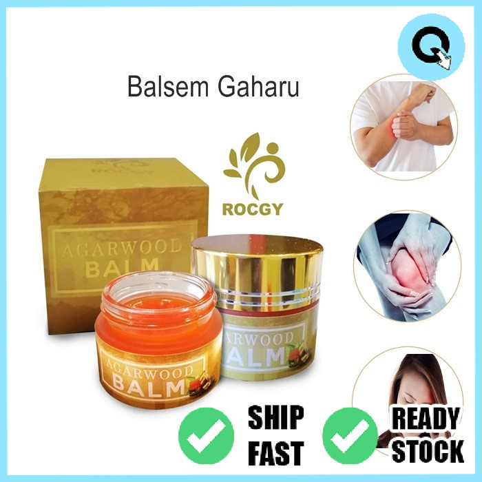 QFL Balsem Gaharu - Reduce Headaches Caused By Stress Agarwood Balm