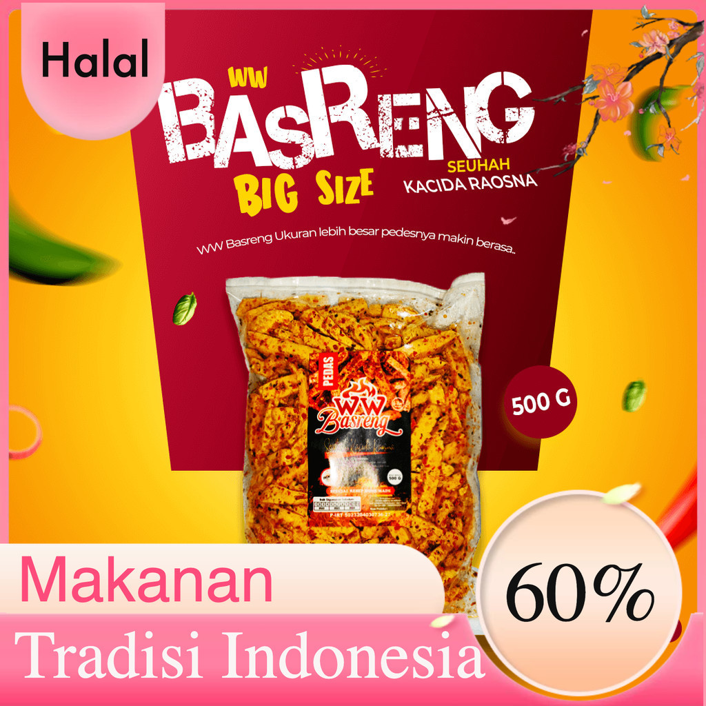 Quality Have Basreng HALAL Viral Sedap Pedas Gila Rare Bandung Snack Rangup - Image 2