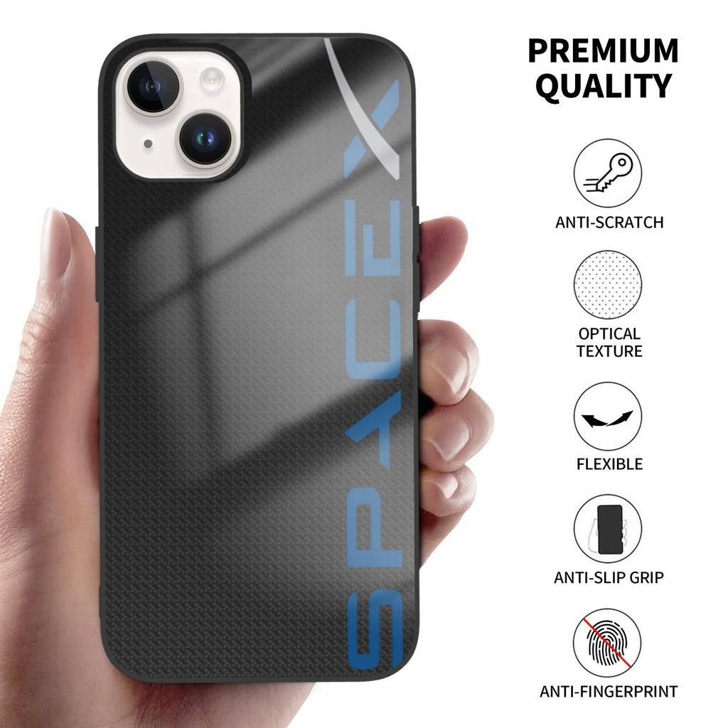 SpaceX Fashion Classic Phone Case For IPhone 12 13 14 15 Pro Max Plus Mini