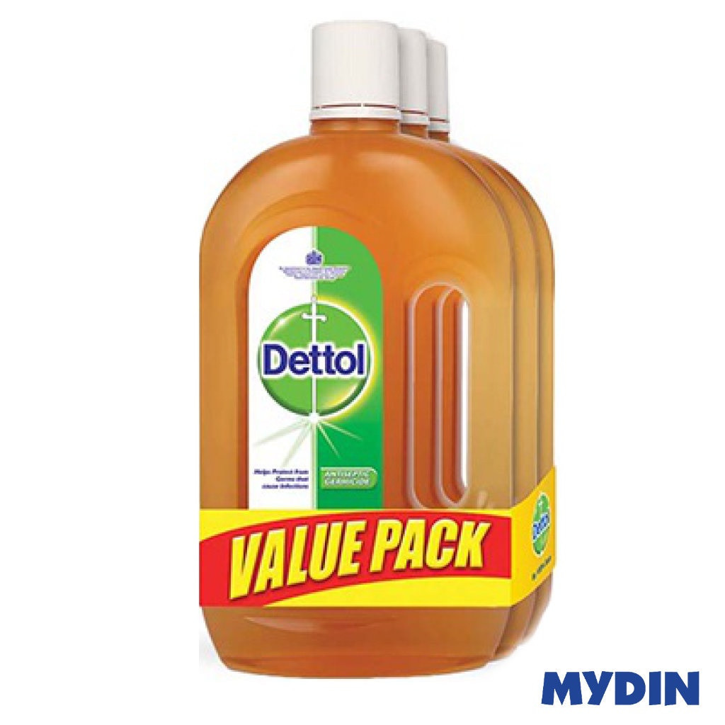 Dettol Antiseptic Liquid Value Pack (3 x 750ml)