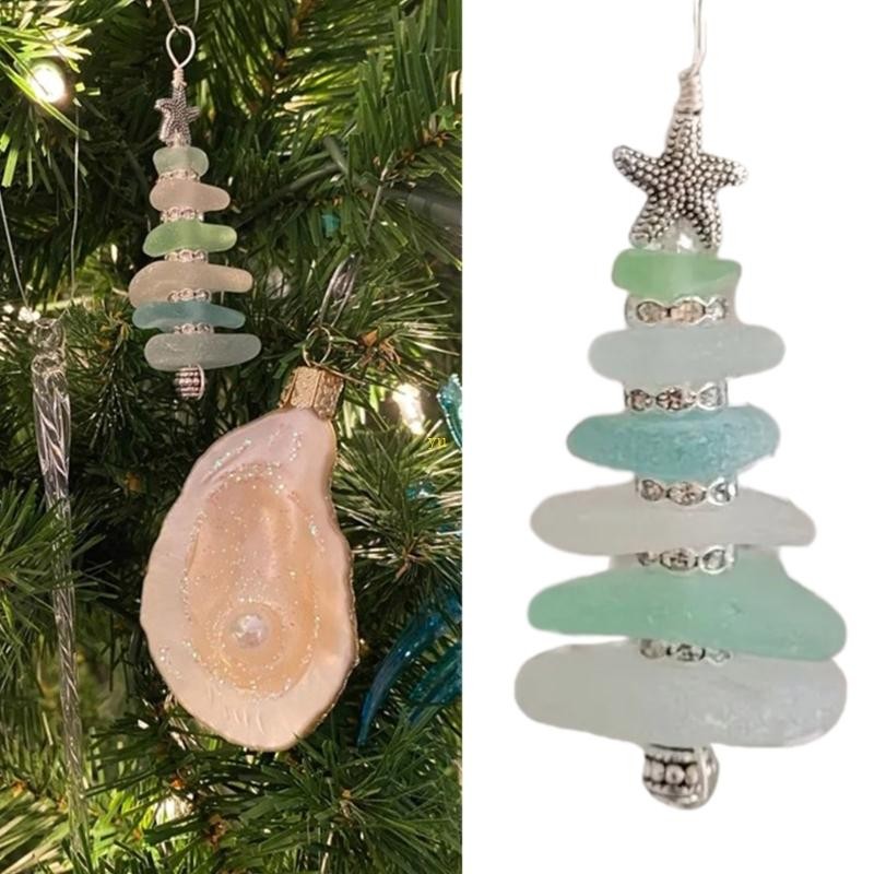 yu Sea Star Christmas Tree Hanging Ornament Charming Oceanic Star Decoration Ocean Lovers Gifts Collection Decorations