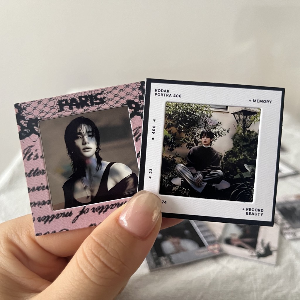 【June 27th】Square New Style!!!Reverse Film Reverse Film Light Video Film Projection Film Support Small Things Wedding Small Things Star Photocard Idol Merchandise