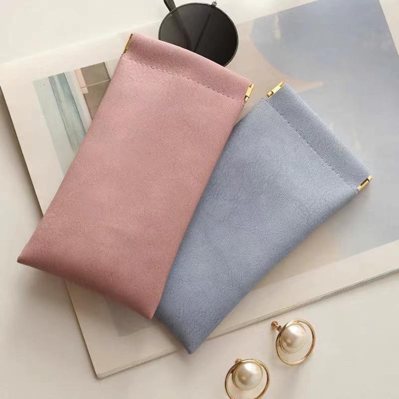 FL Eyewear Accessories Leather Bag For Spectacle and Sunglasses Kaca Mata Spek Spec Colourful