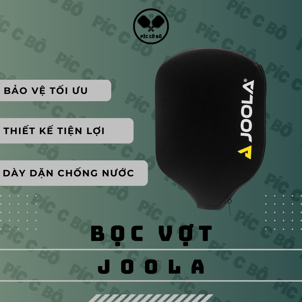 Durable Multi Joola Premium 3-layer Racket Cover Protects PickleBall Surface Optimal Accessory Smooth Zipper - Image 4