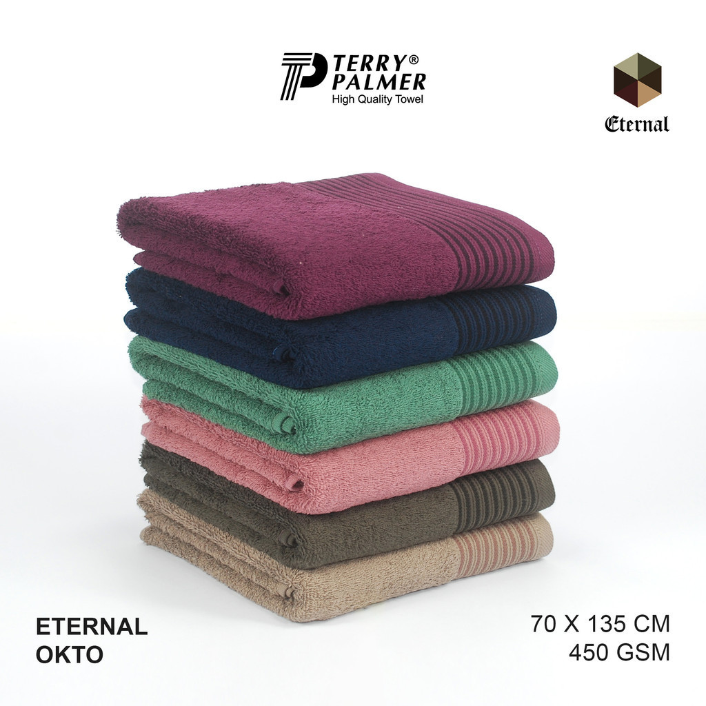 Terry Palmer Eternal Okto Adult Bath Towel Size 70 x 135 cm