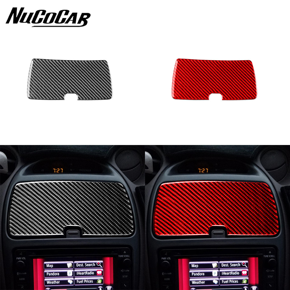 For Toyota Celica 2000-2005 Carbon Fiber Instrument Storage box Panel Trim Cover Interior Accessory