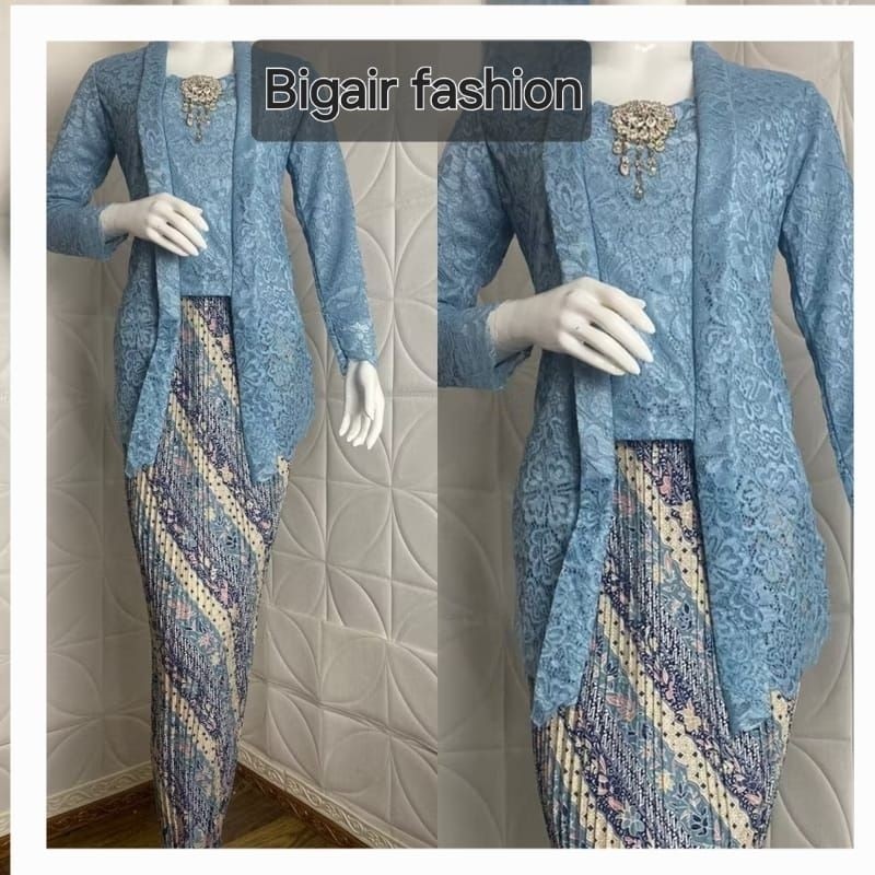 Premium Have BA>Modern Brocade New Kutu Kebaya/New Kutu/Invitation Kebaya/Graduation Kebaya/Modern Kebaya Durable Ver... - Image 5