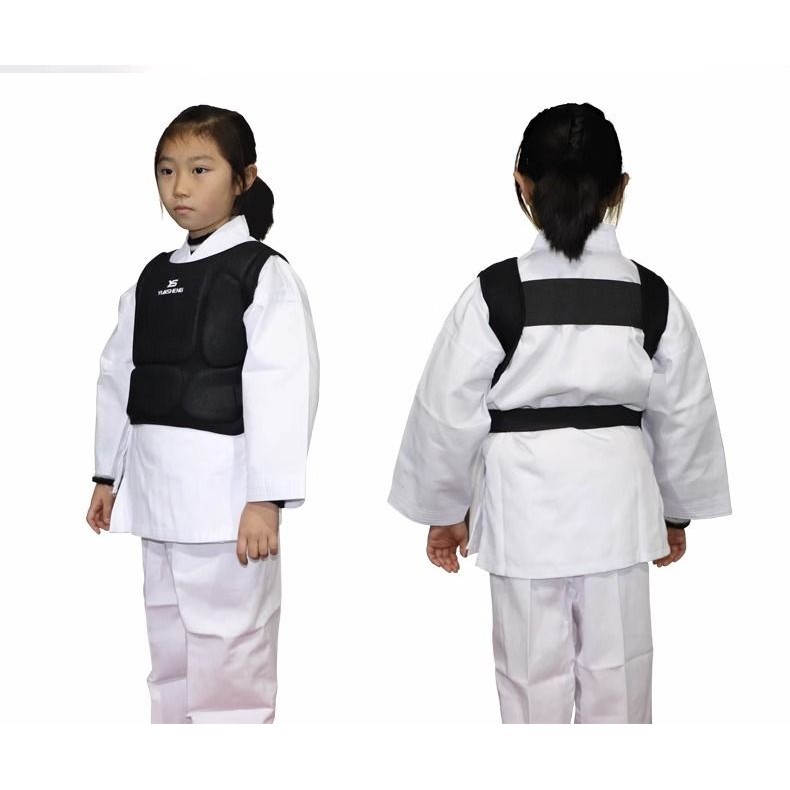 Adult and Children Karate Chest Armor Taekwondo Bodyguard Male and Female Chest Protectors