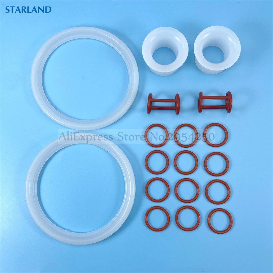 HKLHDZ  Spare Part For BQL Ice Cream Machine Seal Ring And Tube Components Of Soft Serve Ice Cream Maker Fittings One Set