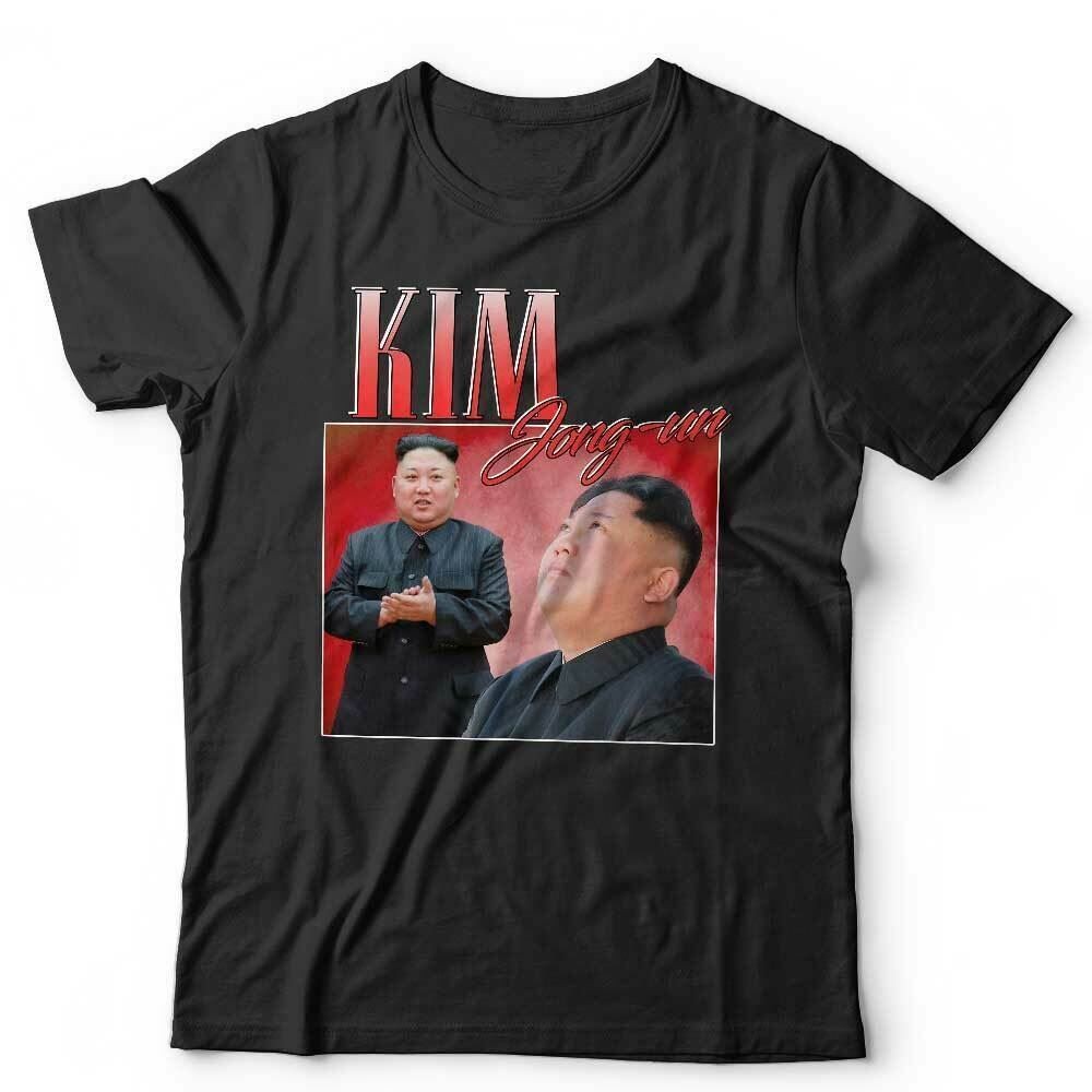 Kim Jong-Un Appreciation Tshirt Unisex Homage Throwback Stag Hen Do Funny