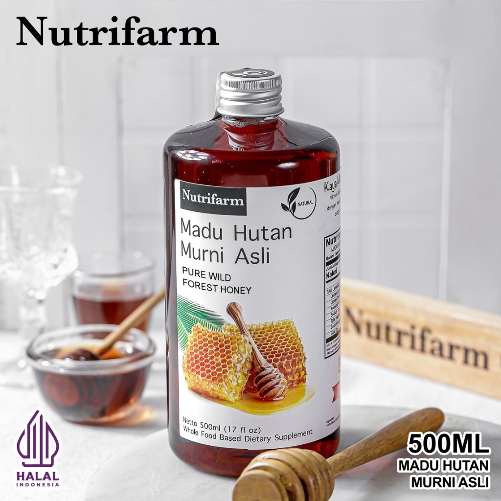 Versatile Multi MADU HUTAN 500ML (720G) ASLI 100% ALAMI TANPA CAMPURAN APAPUN / GHOLIBAN KALIMANTAN