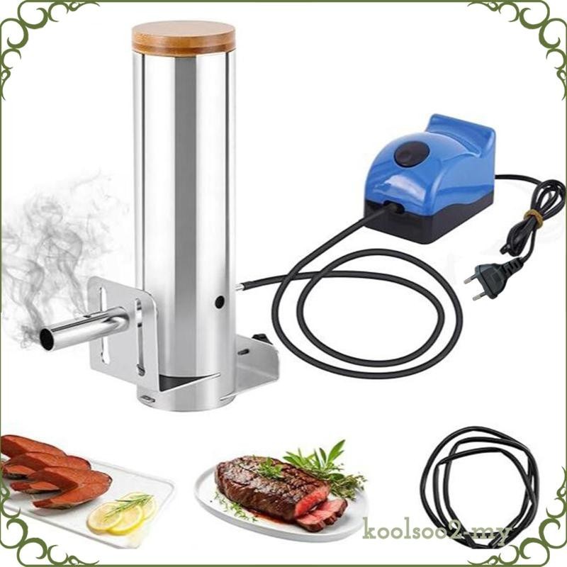 [KoolsooaeMY] Smoke Generator EU Adapter Electric BBQ Smoke for Indoor Cheese Food Cooking