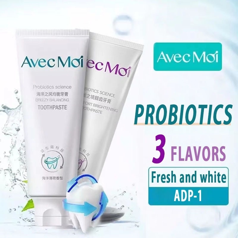 Avecmoiocean wind probiotics toothpaste avecmoi ocean breeze balanced probiotic toothpaste refills tbyd8881.my9.25