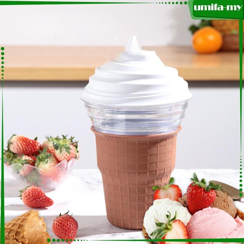 [UmifaMY] Ice Cream Maker,Small,Automatic,DIY Soft Serve Ice Cream,Appliance Yogurt Maker for Kitchen Household Home