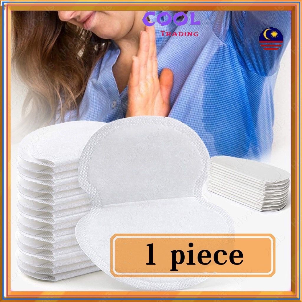 1pcs Disposable Anti Sweat Pad Underarm Armpit Care Perspiration Sticker Shield Absorbing Pad Ketiak Alas Peluh 10174