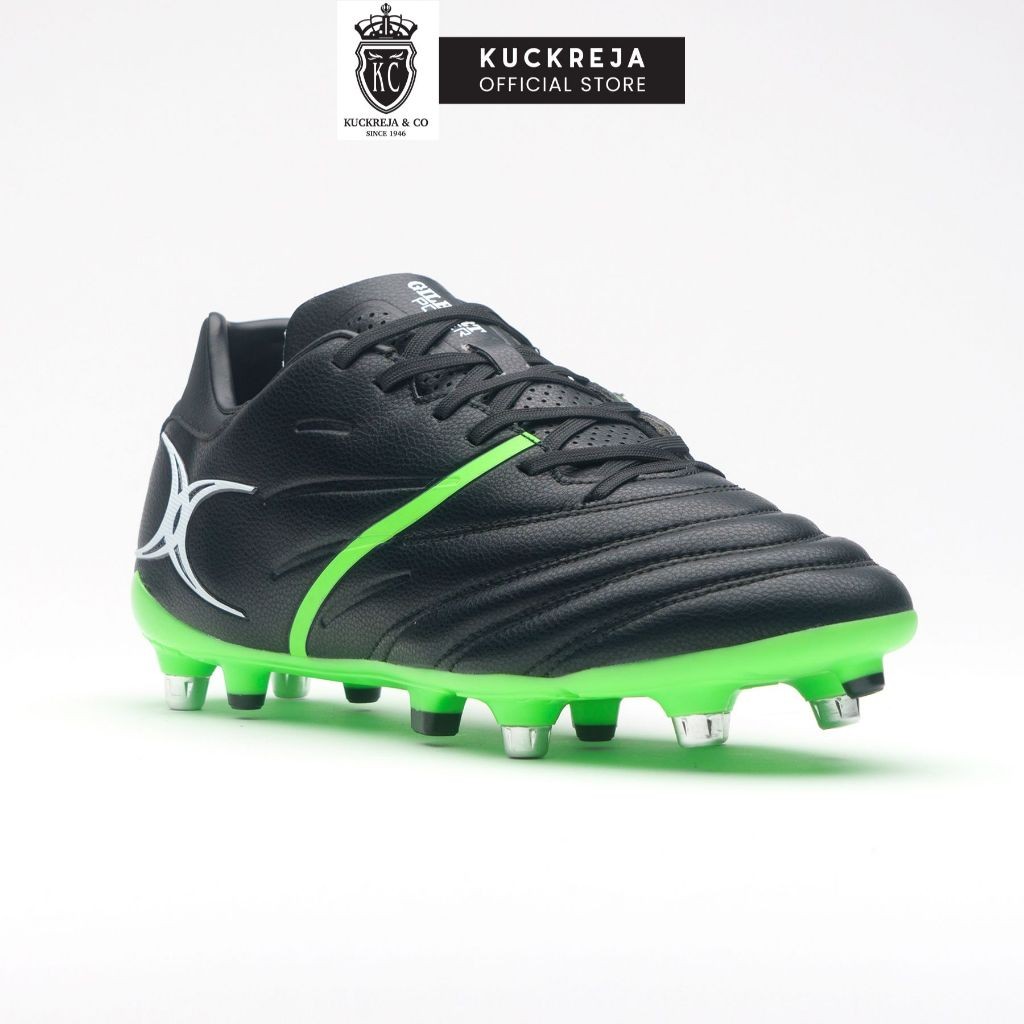 Gilbert Sidestep X15 (Black) / Gilbert Sidestep X20 Rugby Boots – 6 Studs