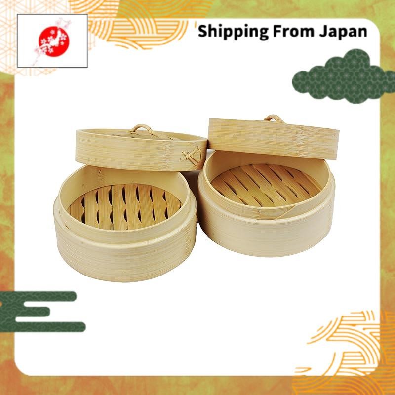 (From Japan)Bamboo Seiro, Body & Lid Set, 21cm, Commercial-use Seiro Steamer_FH85021-11(Bamboo 21cm, 1-1)