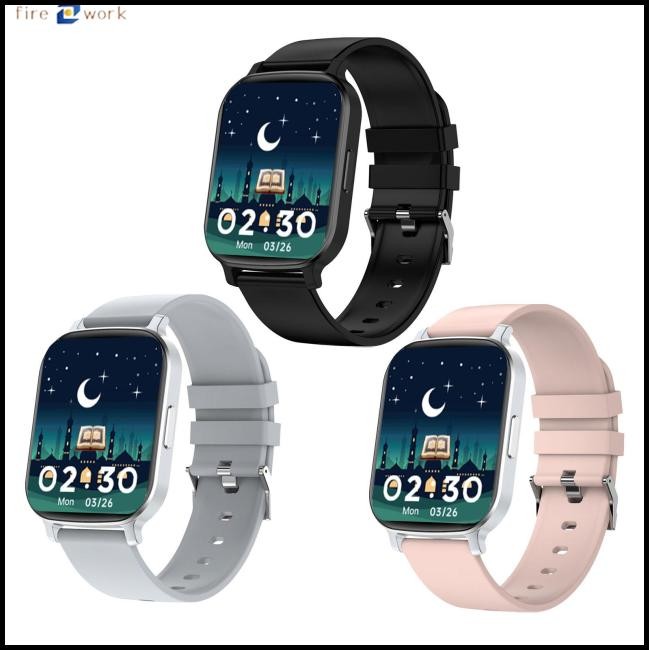 Exclusive Deal! V6 Smart Watches Answer Call Waterproof Fitness Watch With Quran Learning Function 1.83" Ultra Large Display 24H Heart Rate Monitor For Smart Phones