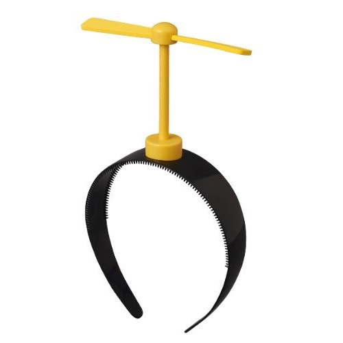 Doraemon Takecopter Headband Black for adults Fujiko F Fujio Museum exclusive