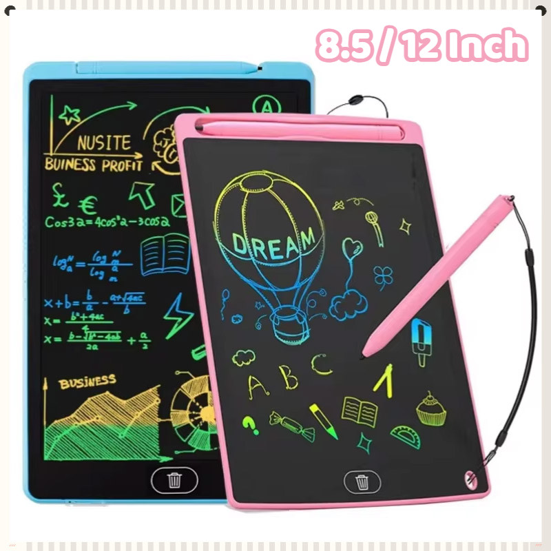 6.5" /8.5" /12" Inch Lcd Writing Tablet for Kids Graphics Tablet Erasable Digital Drawing Painting Board Pad