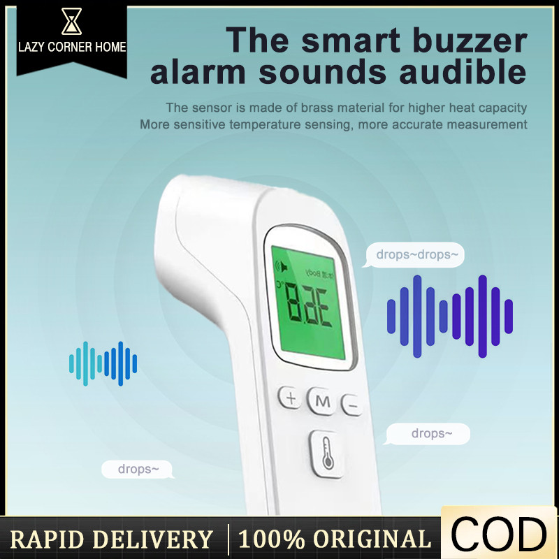 【COD】 Infrared Forehead Thermometer Gun Termometer Digital Baby Temperature Scanner Meter Body Check 温度计