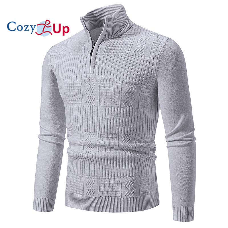 Men's Lightweight French Terry Quarter-Zip Mock Neck Sweatshirt