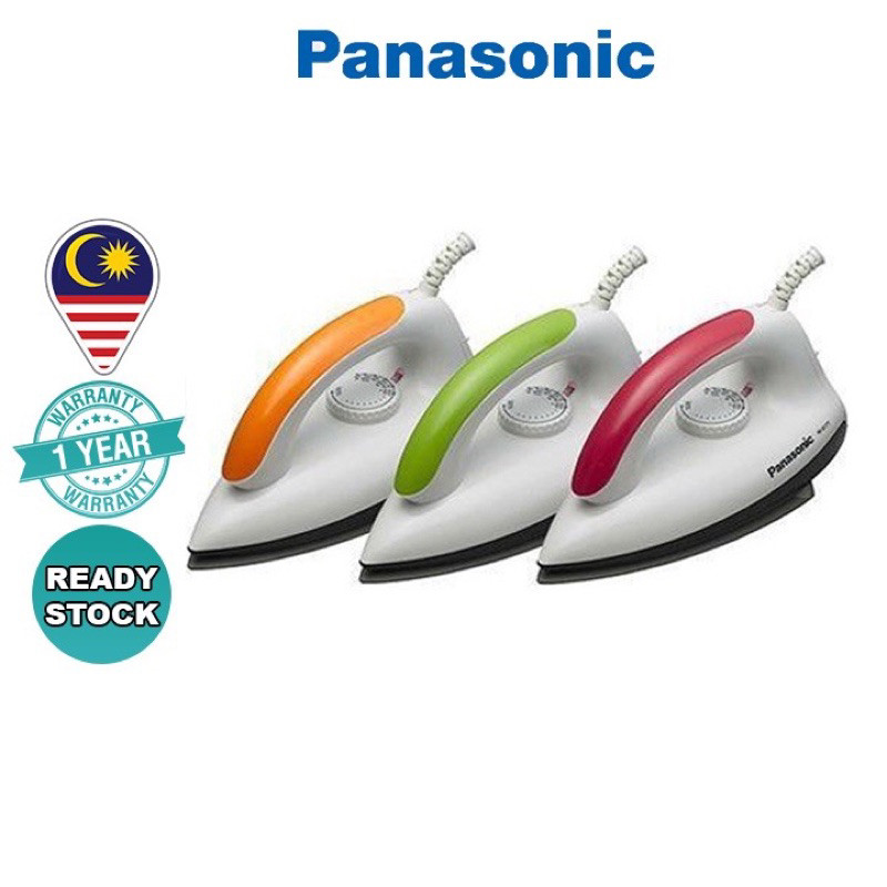 Panasonic NI-317T Iron Non-Stick Lightweight Thermal Cut Off Adjustable (1000W/0.9kg) NI-317TASK 熨斗