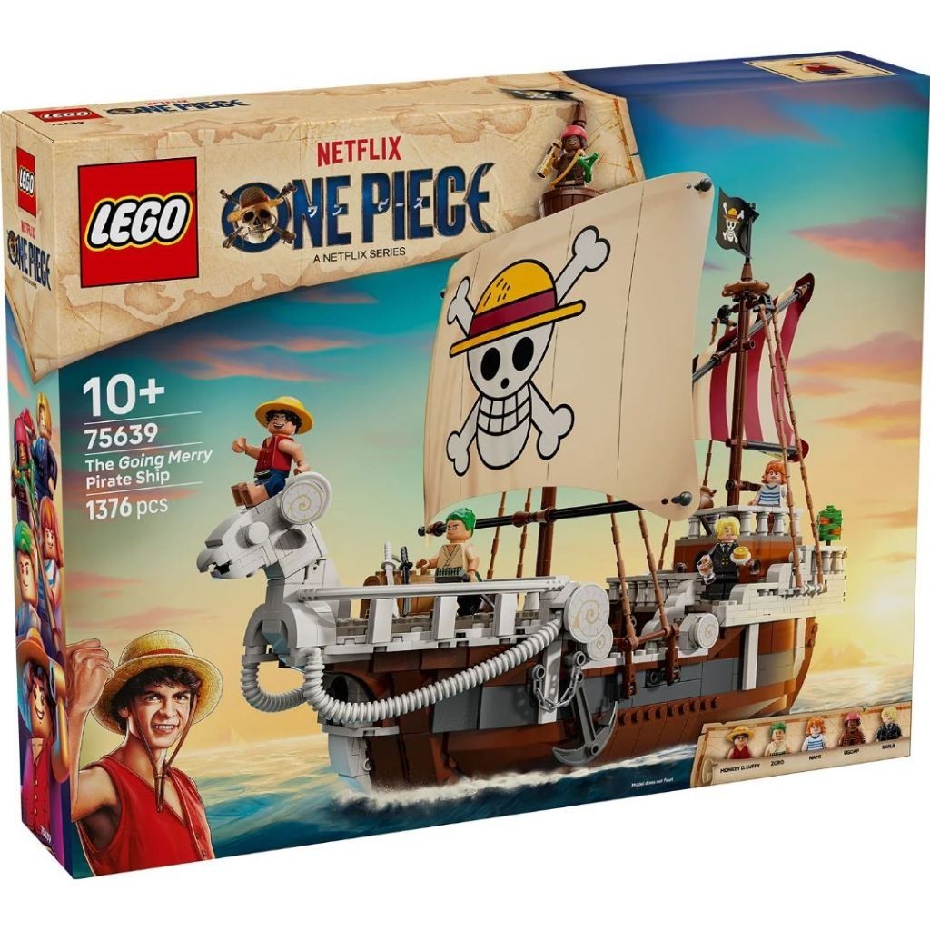 LEGO ONE PIECE 75639 The Going Merry Pirate Ship 1 September