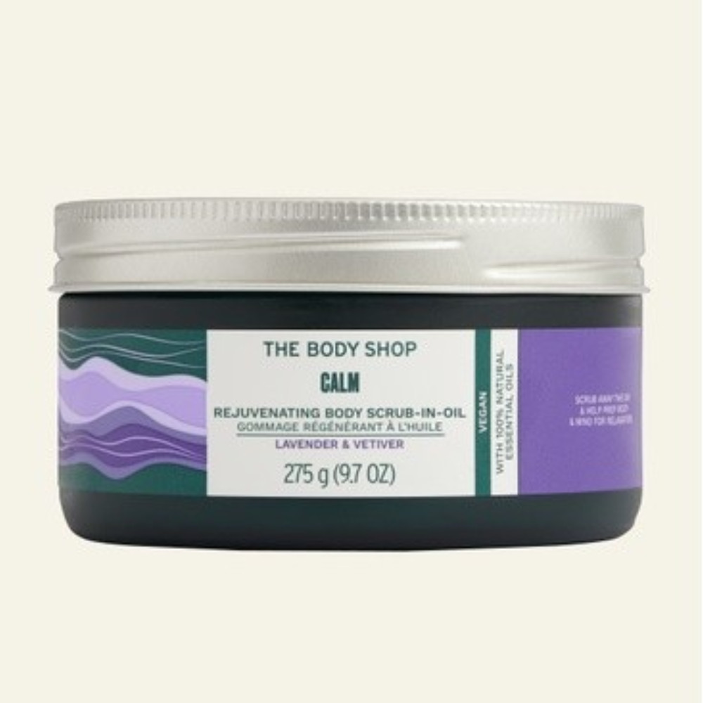 The Body Shop Calm Rejuvenating Body Scrub-In-Oil (275g)