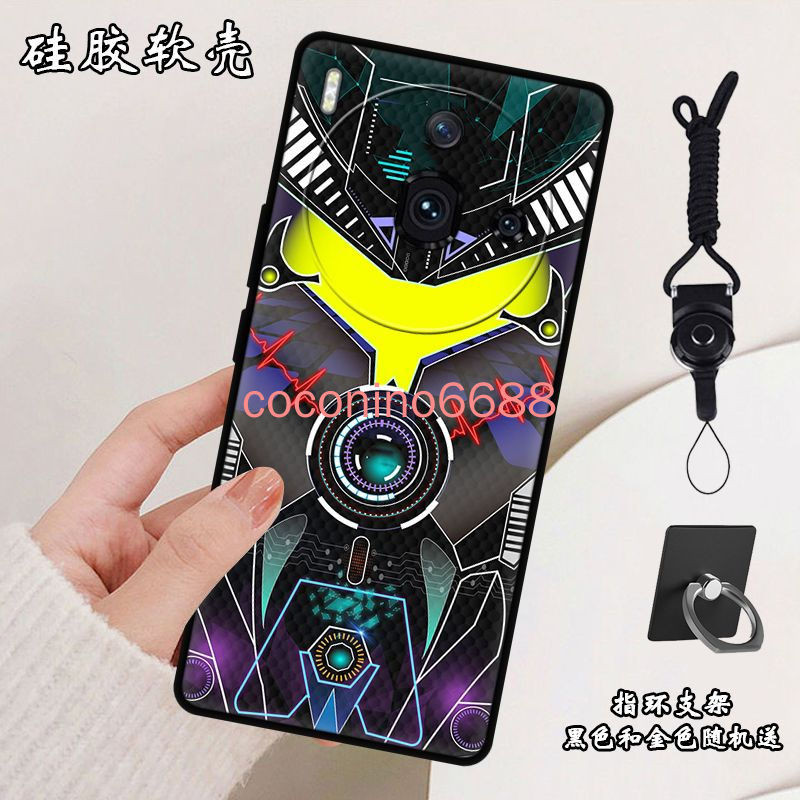 Nubia Z60S Pro Phone Case z60ultra Nubia z60spro Fashion High-Tech NX713J Soft Rubber Protective Case Unique Men's Phone Case