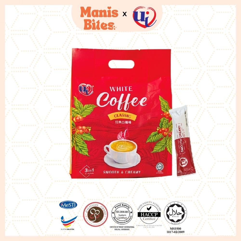 Yu-Ai Nanyang Heritage "Classic" Kopi Putih 3 IN 1 White Coffee (1bag x 12sachets)