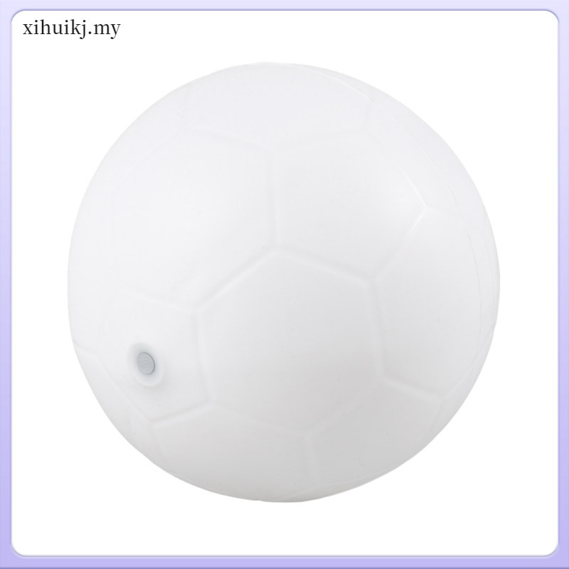 White Soccer Lamp Football Painting Kids Footballs Blank Painted Charity Donation Youth Child xihuikj