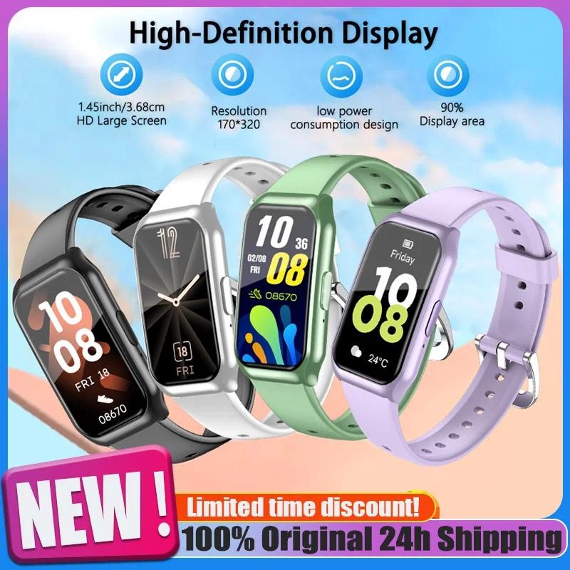 LAXASFIT H1 Smart Watch Bluetooth Talk Men Women Fitness Exercise Pedometer Heart Rate Sleep Monitor Multifunctional Smart Bracelet