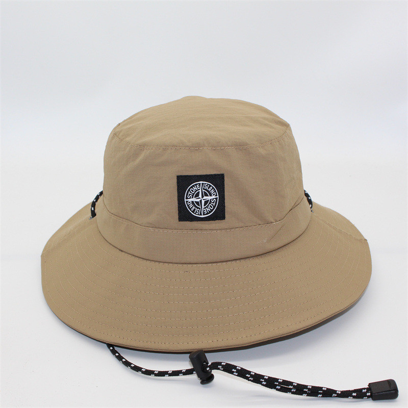 Stone island Bucket Hat Sunscreen Windproof Sun Hat Fishing Camping Men's Sun Hat
