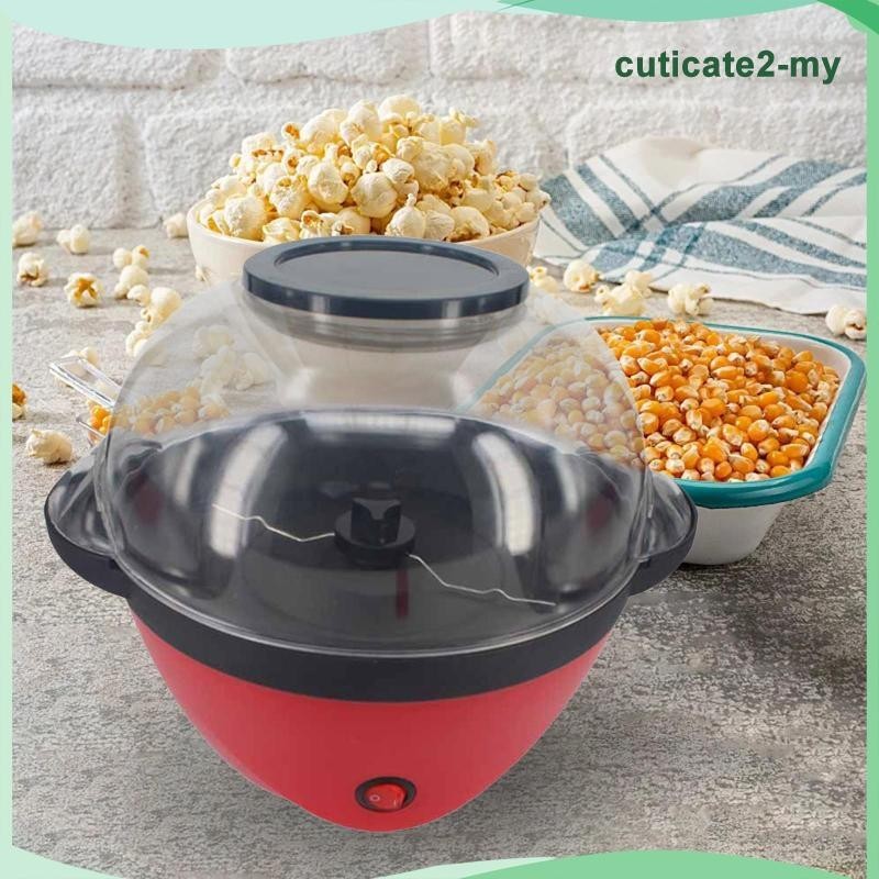 [CuticateddMY] Popcorn Maker 850W Quick Heat Non Stick Small for Gifts Household Party