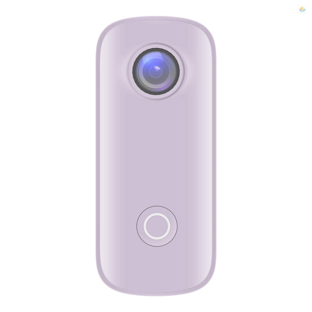 SJCAM C100+ Mini Action Camera 4K 30fps Video Digital Camera 30M Waterproof Magnetic Body Built-in Rechrageable Battery WiFi Connection APP Sharing with Waterproof Case Back Clip L