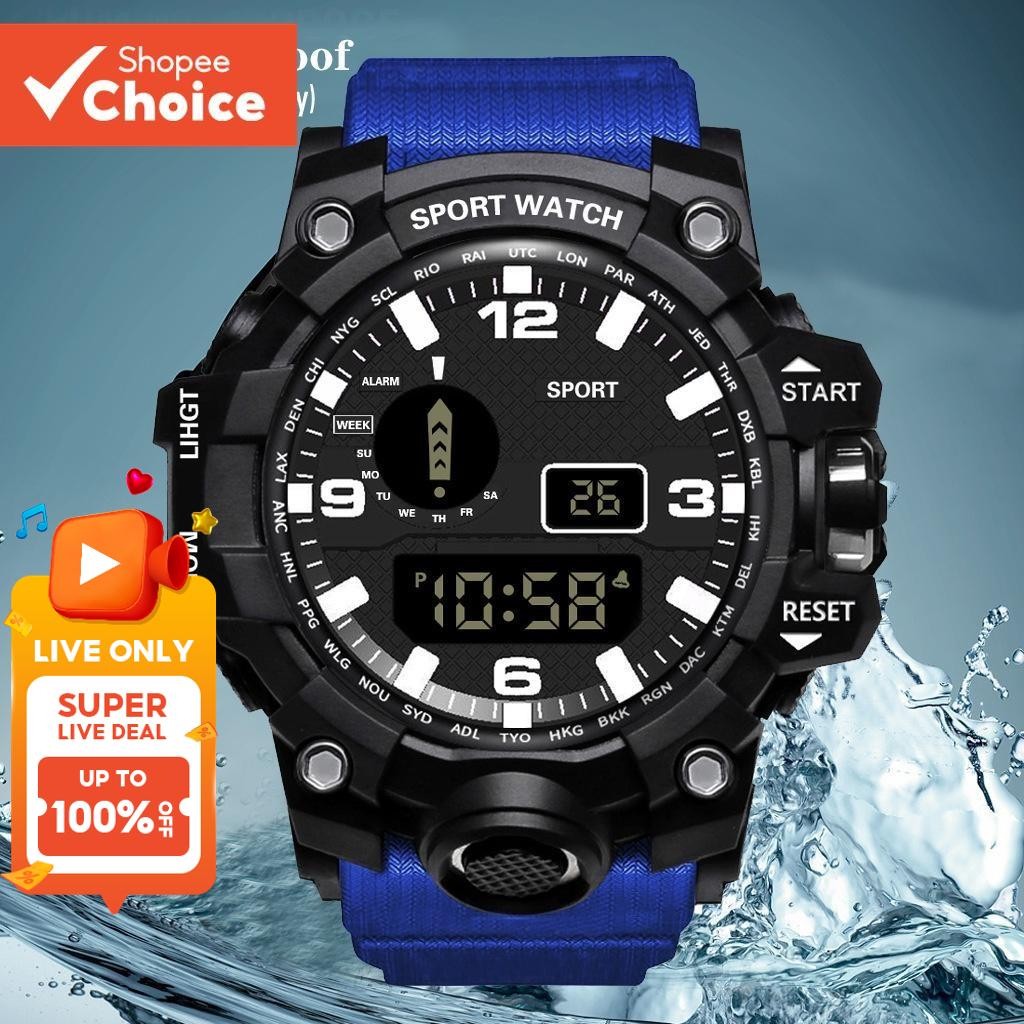Multifunctional Outdoor Electronic Sports Watch for Men & Women - Ideal for Running & Students