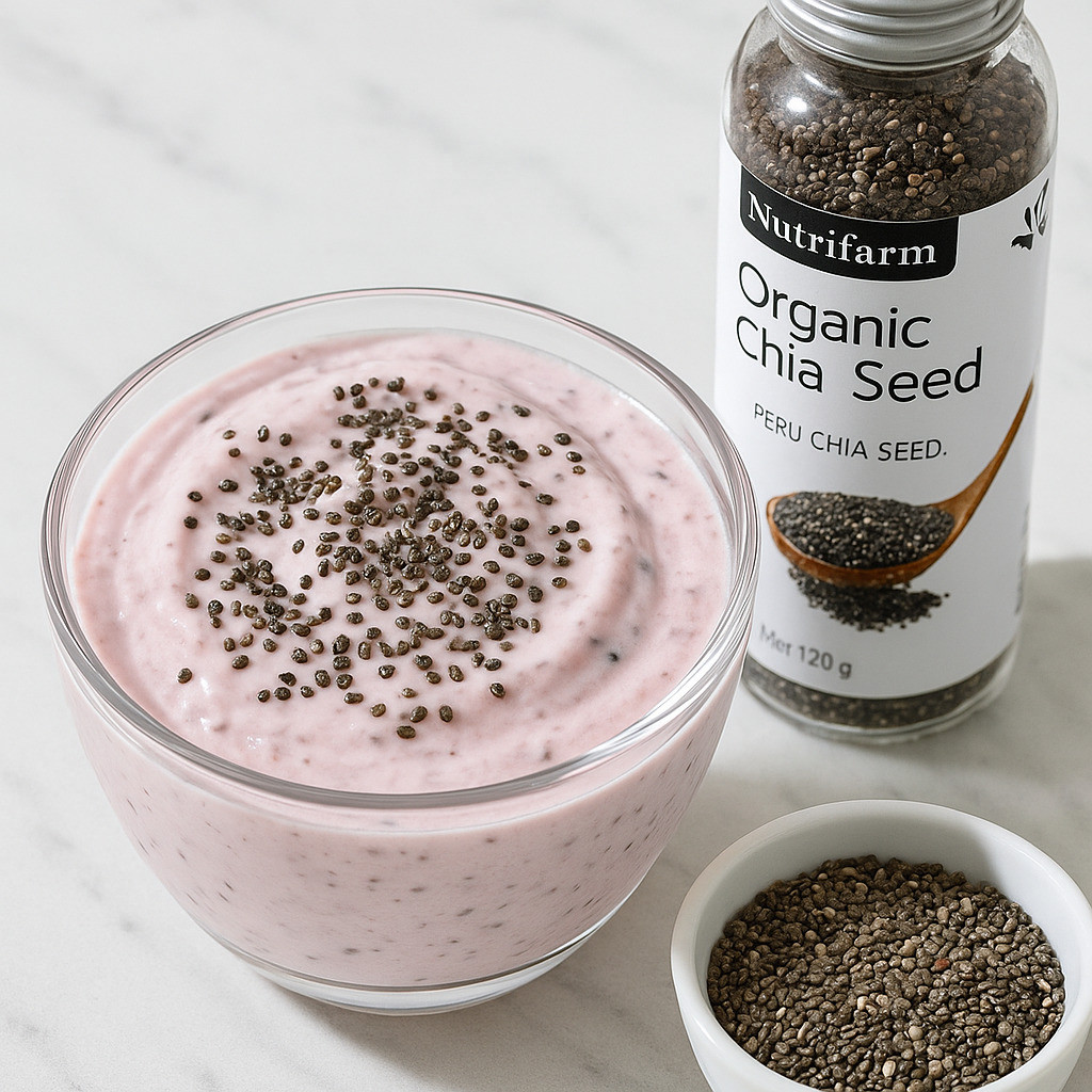 70g Purpose AINNA Premium Organic Chia Seeds - Image 4