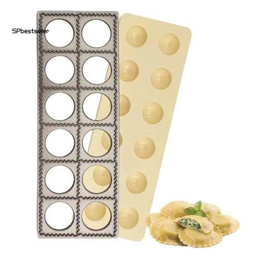 Sp Pierogi Maker Pasta Press Cutter Tools Dumpling Mold Ravioli Maker Press Cutter Multifunctional Pasta Tool for Home Restaurant Use Reusable and Easy to Use