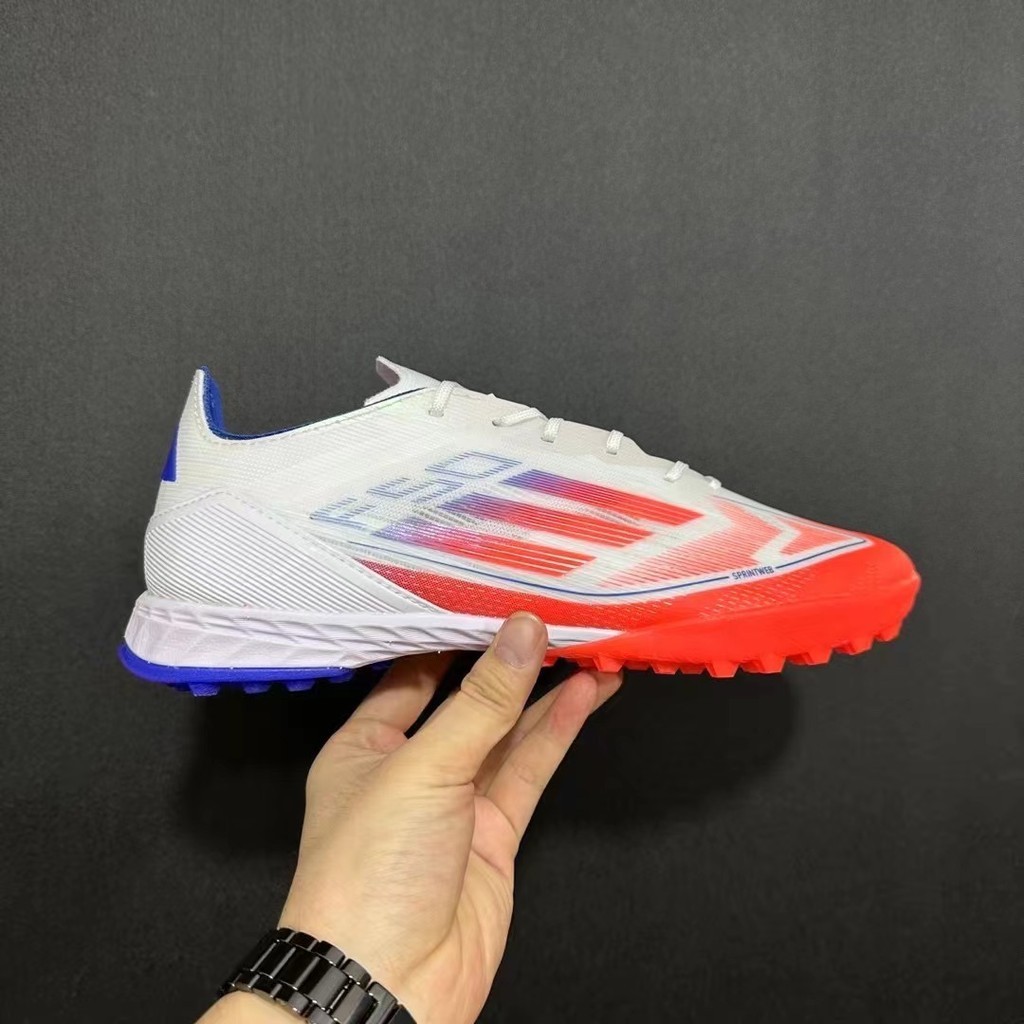 New Arrival F50 Tf Men's Soccer Shoes Football Cleats Lace-up Non-slip Outdoor Baseball Lacrosse Rugby Combat Boots