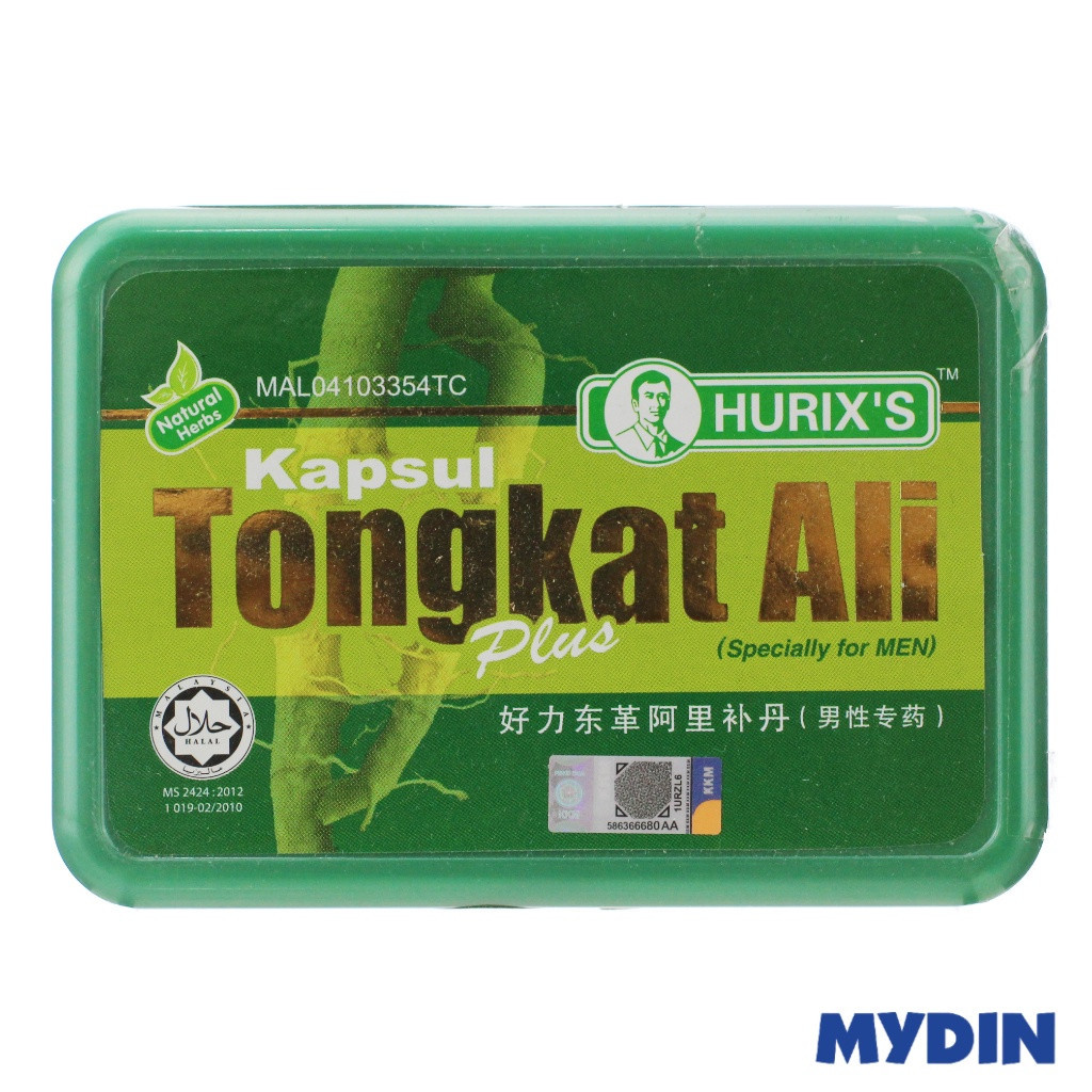 Hurix's Tongkat Ali Plus Capsules (30's)