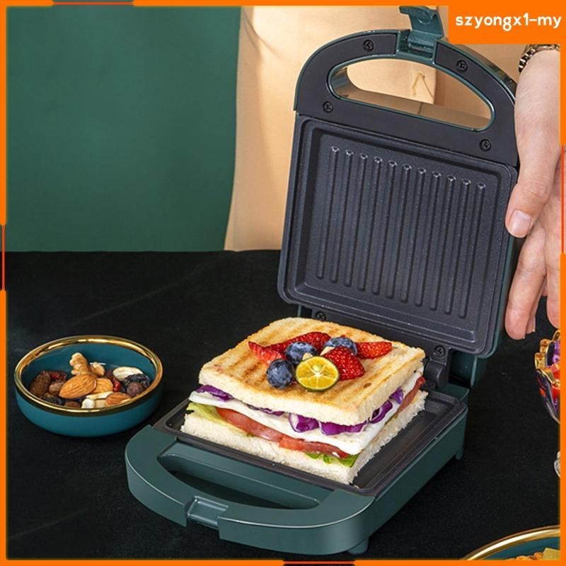 [SzyongxfdMY] Sandwich Machine Easy to Use Home Multipurpose Light Food Machine Patty Maker for Panini Sandwiches Meat Pancake Burger