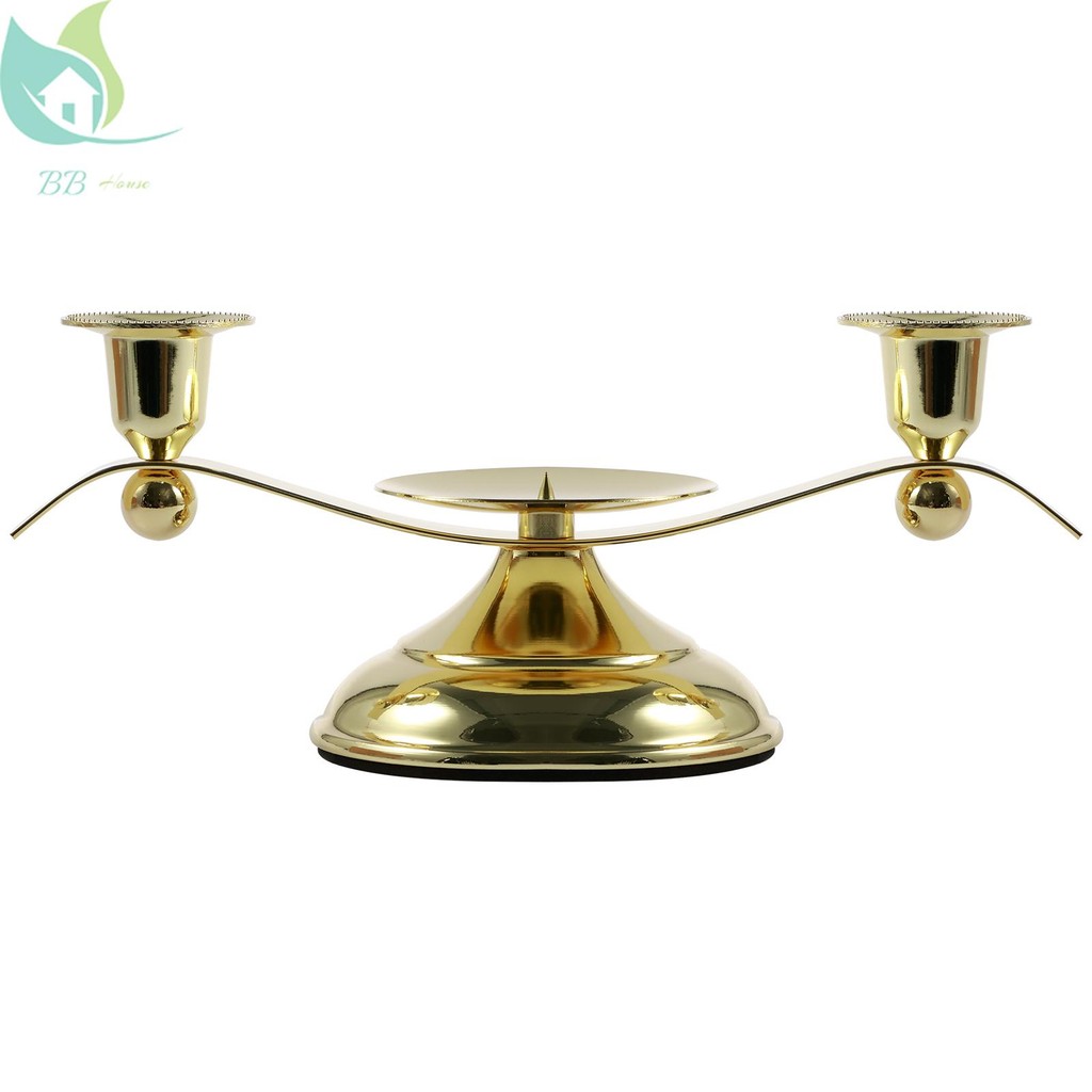 Unity Candle Holder 3 Arm Iron Candlestick Holders Elegant Wedding Candle Holder Decorative Metal Candle Holder SHOPQJC3692