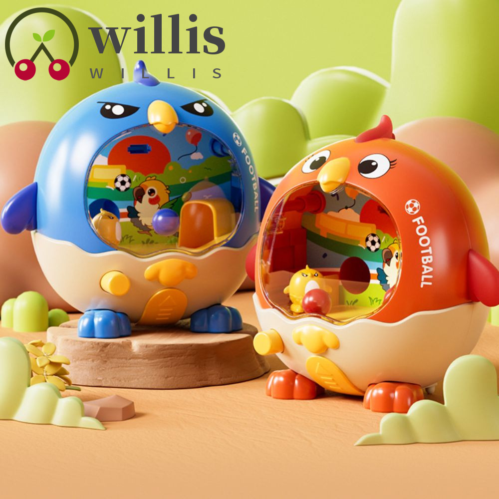 WILLIS Handheld Desktop Game, Mini Parent-child Interaction Chicken Basketball Game, Party Game Finger Ball Early Education Cute Shape Interactive Sport Games Kids Adults