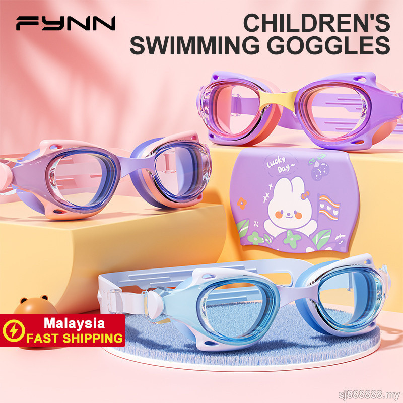 FYNN Goggle Swimming Kids Waterproof Anti Fog Girl Boy Pool Beach Sport Training Gear New 泳镜