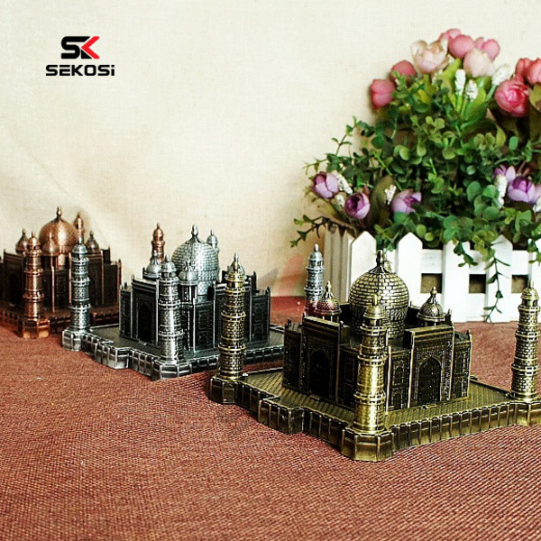 Sk Landmark Japan Tokyo Tower Ornaments Taj Mahal Kremlin Palace Metal Crafts Home Decoration Ornaments Tourist Souvenirs 100%