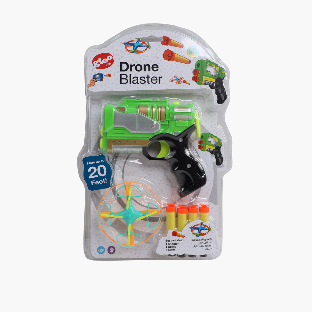 Gloo Drone Blaster Dart Gun Playset