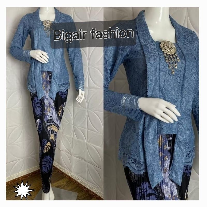 Premium Have BA>Modern Brocade New Kutu Kebaya/New Kutu/Invitation Kebaya/Graduation Kebaya/Modern Kebaya Durable Ver... - Image 2