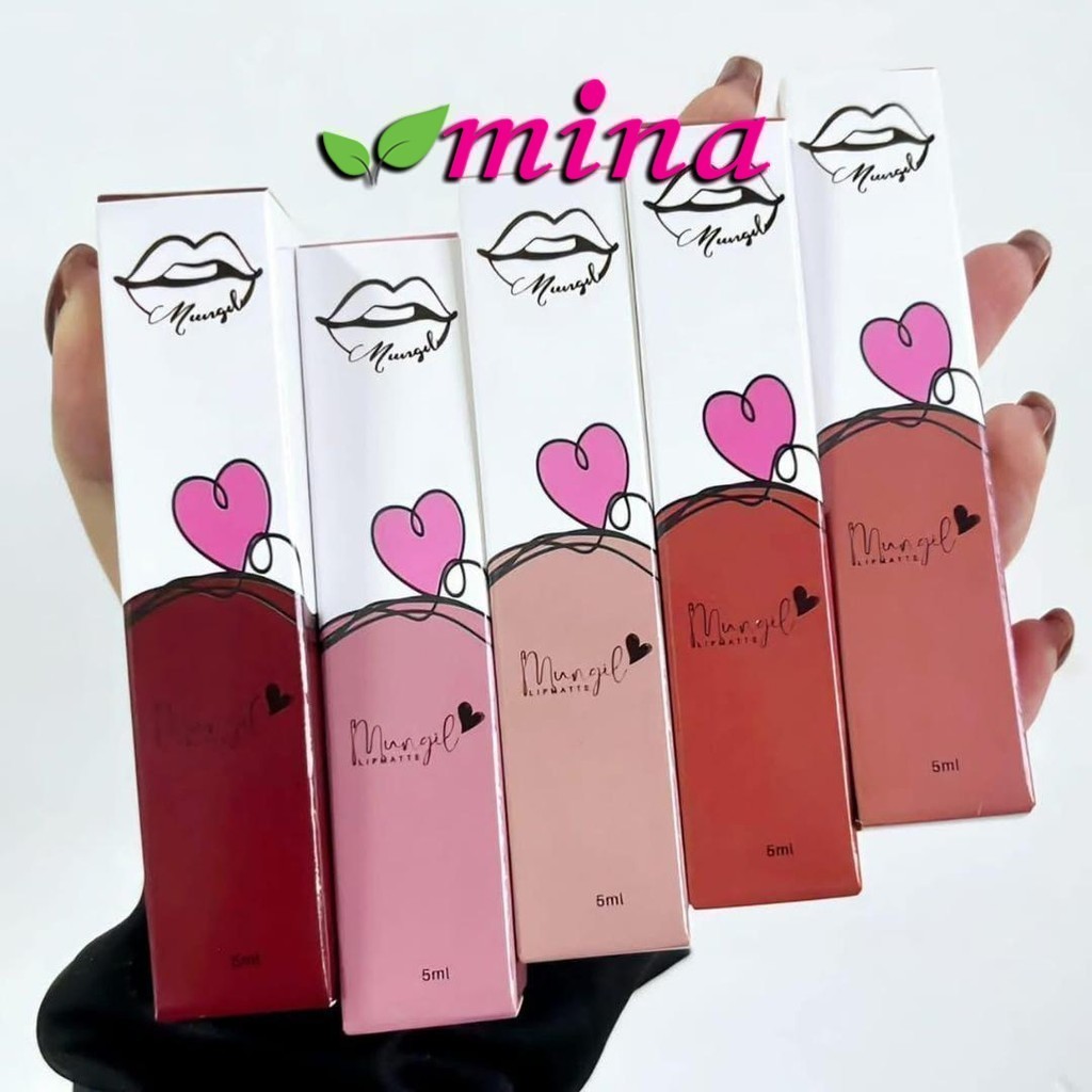 MUNGIL Lipmatte 5ml New Color Ombre Lipstick Beloved Desire Crush Lust Flirt